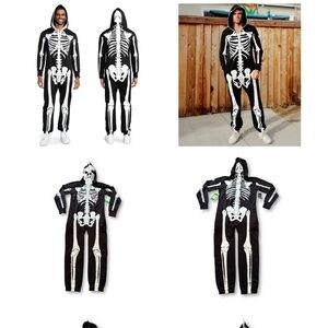 NWT Tipsy Elves Premium Skeleton Costume. Full zip. Adult Large.